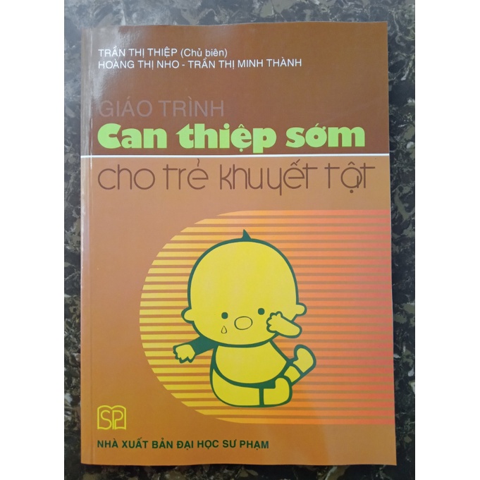 Sách Giáo trình Can thiệp sớm cho trẻ khuyết tật