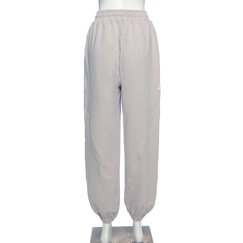 Quần Dài Dây Rút In Chữ Thời Trang Dành Cho Nữ