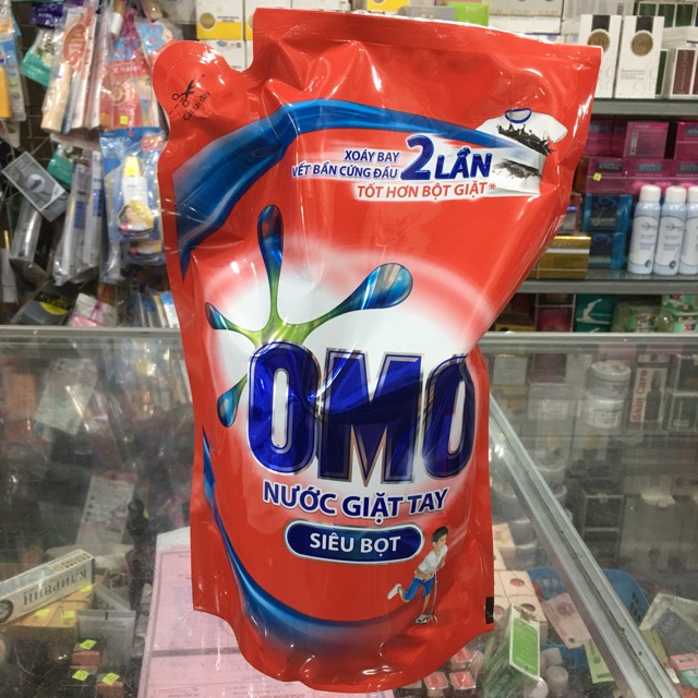 Nước giặt tay OMO siêu bọt 1.7 lít (1.8kg)