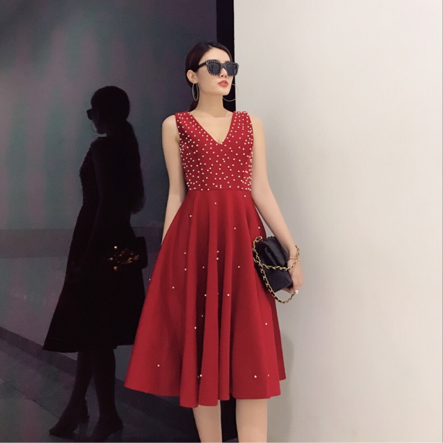 Đầm xoè đính châu | BigBuy360 - bigbuy360.vn
