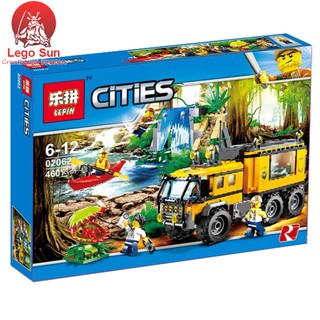 Lepin 02062 trung tâm thám hiểm rừng rậm 460 khối -  60160