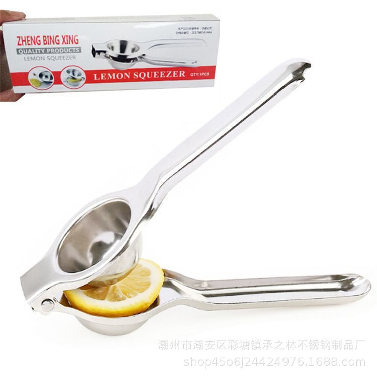 Dụng Cụ Ép Vắt Lấy Nước Cốt Chanh Inox Tiện lợi