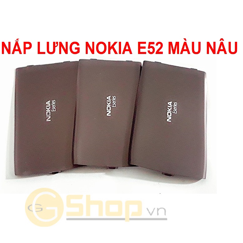 NẮP LƯNG NOKIA E52 MÀU NÂU