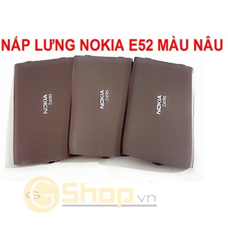 Nắp lưng nokia e52 màu nâu