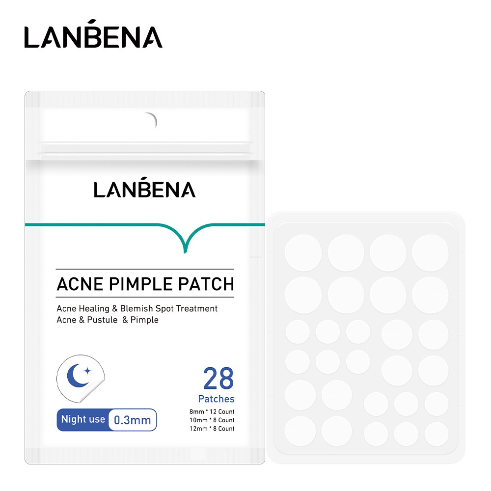 Set 28 miếng dán mụn LANBENA sử dụng ban đêm | BigBuy360 - bigbuy360.vn