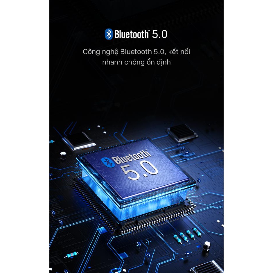 Loa Bluetooth 5.0 Super Bass VIVAN VS10 Chống Nước IPX7 Pin 1800mAh Playtime 8H Hỗ Trợ Thể Micro SD /Cổng AUX