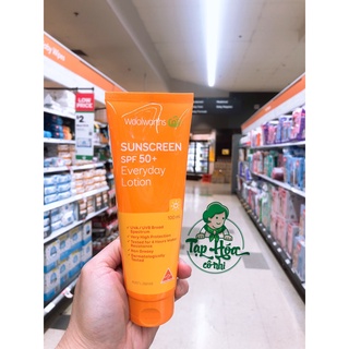 Kem Chống Nắng Toàn Thân Woolworth Úc 100ml/500ml/1000L