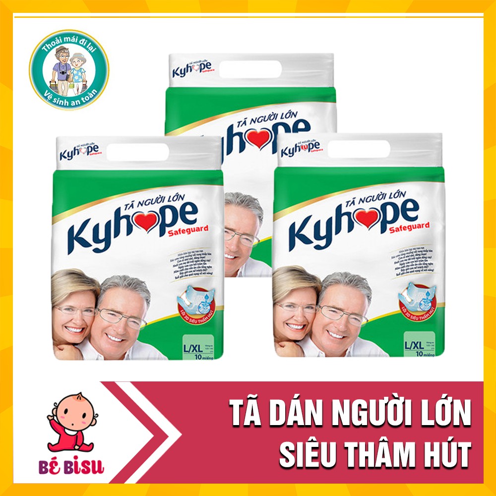 Tã Dán Cho Mẹ Đi Sinh, Tã Dán Kyhope size M cho Người Già