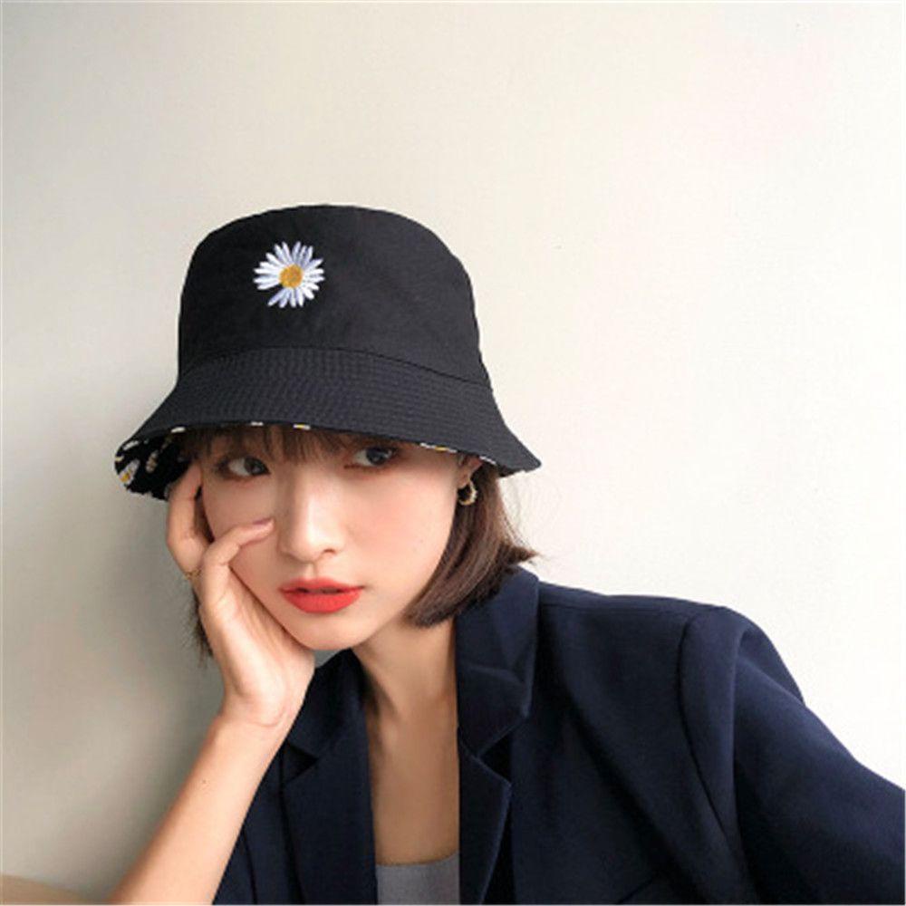 Nón Tai Bèo Cotton Hai Mặt Gấp Gọn Thời Trang Unisex