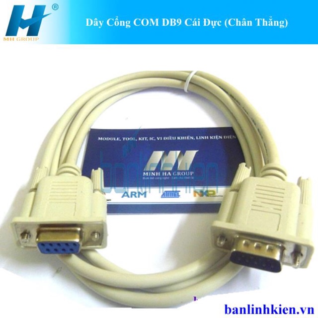 Dây cổng com DB9 Rs232 kết nối lập trình các loại