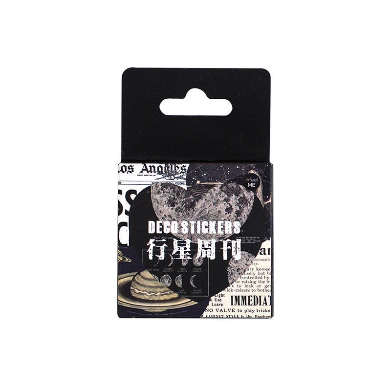 Set 46 Miếng Dán Trang Trí Hình Vé Cổ Điển