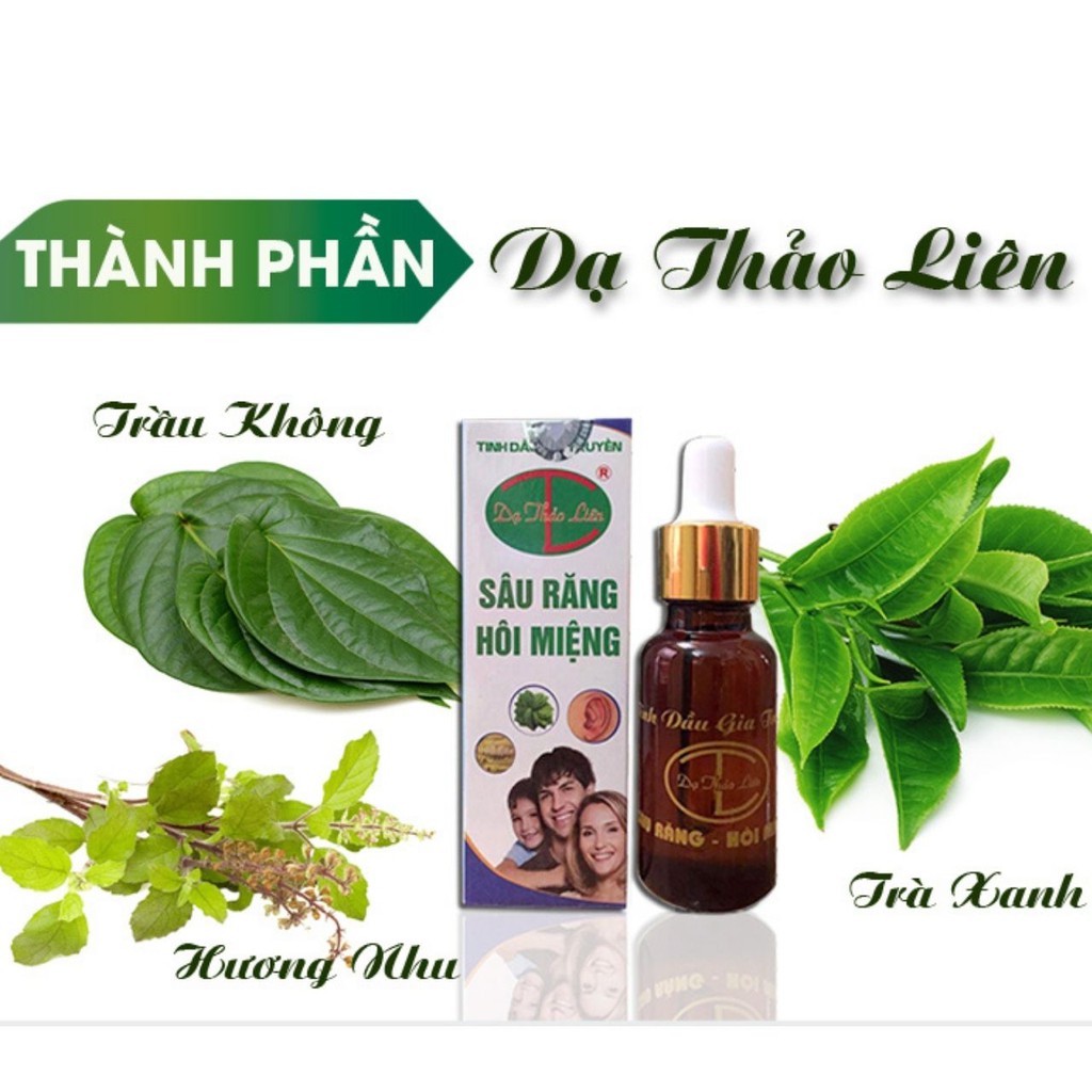 Tổng phân phối Tinh Dầu Răng Miệng Dạ Thảo Liên Chính hãng