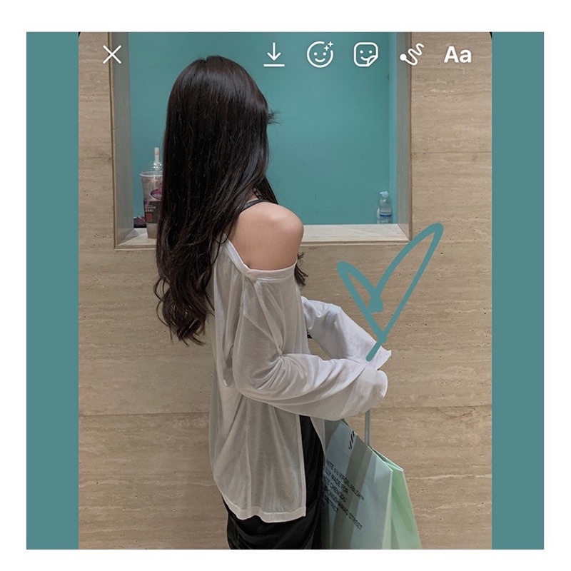 Áo dài tay kèm áo ống | BigBuy360 - bigbuy360.vn