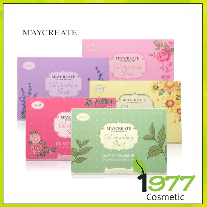 Một Gói 100 Tờ Giấy Thấm Dầu Maycreate Cho Da Mụn Da Nhờn Hàng Nội Địa Trung - 1977 Cosmetic | WebRaoVat - webraovat.net.vn