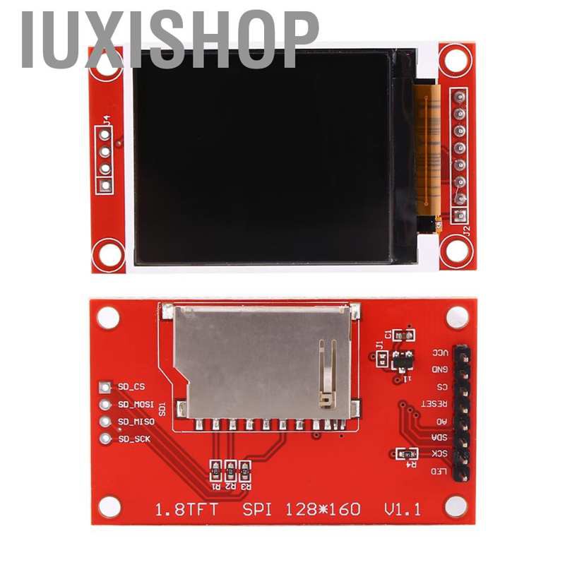 NEW Mô Đun Màn Hình Lcd Tft St7735S 128x160 51 / Avr / Stm32 / Arm 8 / 16 Bit + Pcb