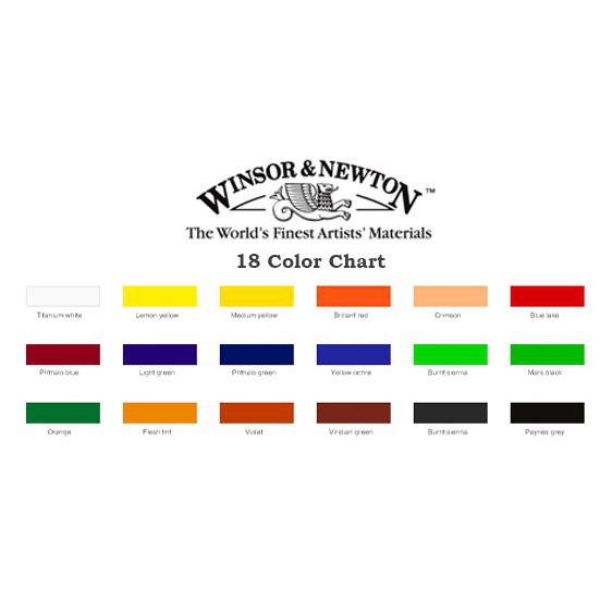 Winsor &amp; Newton Watercolor 12/18/24 WaterColour 12ml Set