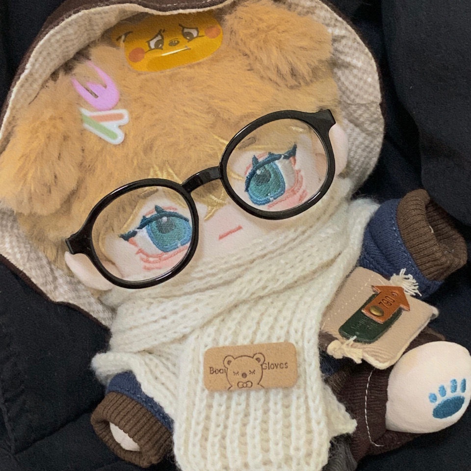 【.Búp Bê Em Bé Mặc Đồ Mùa Đông 2023 Bằng Vải Cotton Phối Lông Thỏ 20cm Dễ Thương