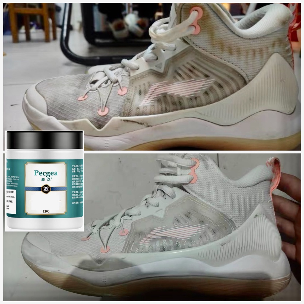 Bột Chuyên Tẩy Ố Cho Giày |Vải| và |Lưới| Cho 4-6 Đôi Giày 200g