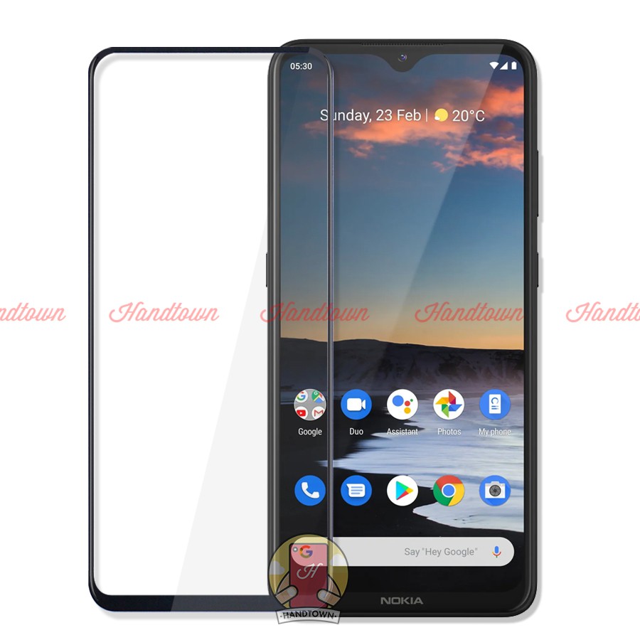 Kính Cường Lực Nokia 5.3 nokia5.3 Full Màn Đen Full Keo Không Chấm Li Ti Chống Trầy Xước Chống Va Đập Bảo Vệ Màn Hình