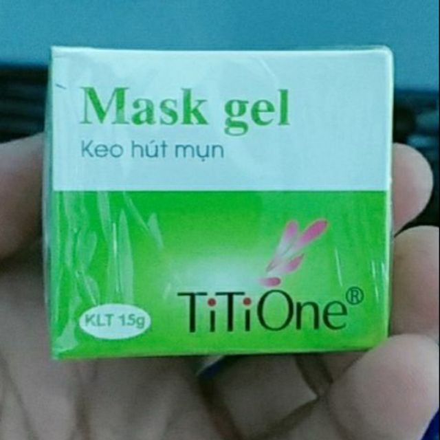 Mask gel lột mụn titione 15g