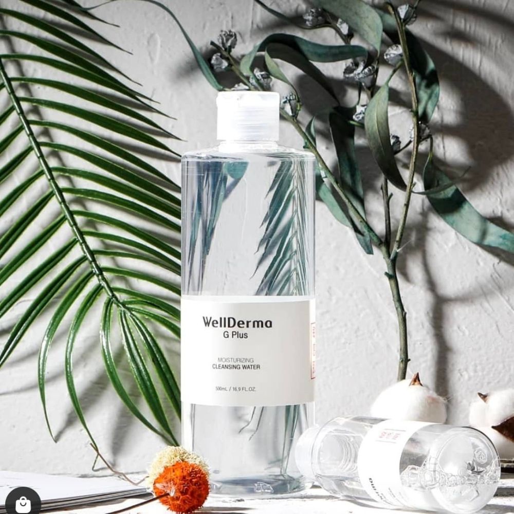 Nước Tẩy Trang Wellderma G Plus Moisturizing Cleansing Water 500ml
