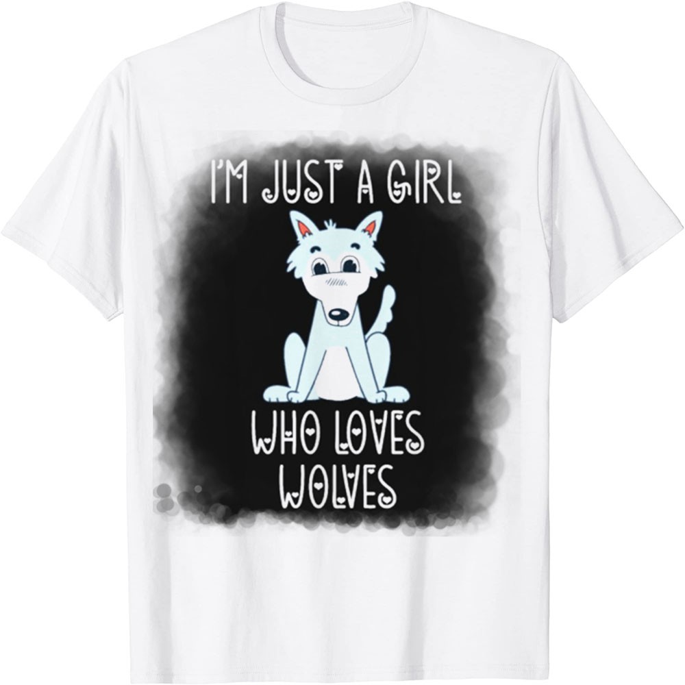 Áo Thun In Hình - IM Chỉ là một cô gái yêu Wolves Wbed8 IM Chỉ là một cô gái yêu Wolves Wbed8 - TH43