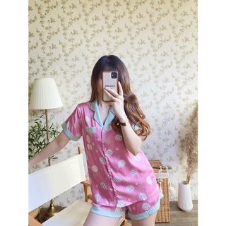 [HÌNH THẬT] Bộ ngủ lụa mặc nhà Pijama lụa cao cấp siêu mát mịn