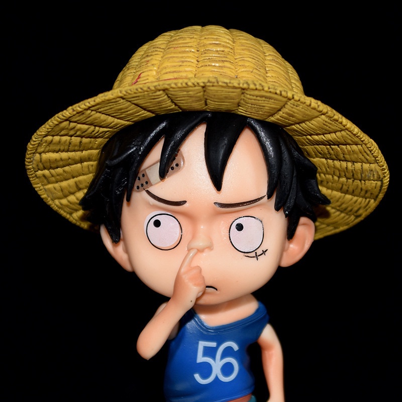 Mô Hình Nhân Vật Hoạt Hình One piece 15cm Mô Hình Đồ Chơi Nhân Vật Luffy Trong Phim Hoạt Hình &quot;Young Age&quot; Bằng PVC