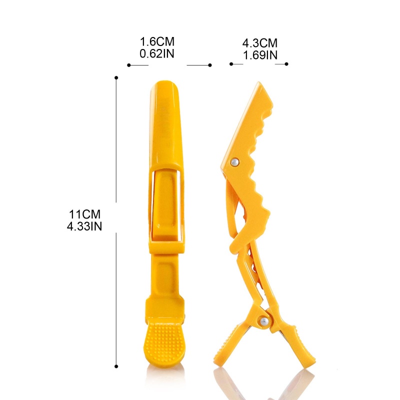 Set 6 Kẹp Tóc Càng Cua Tạo Kiểu Tóc Chuyên Dụng Cho Salon