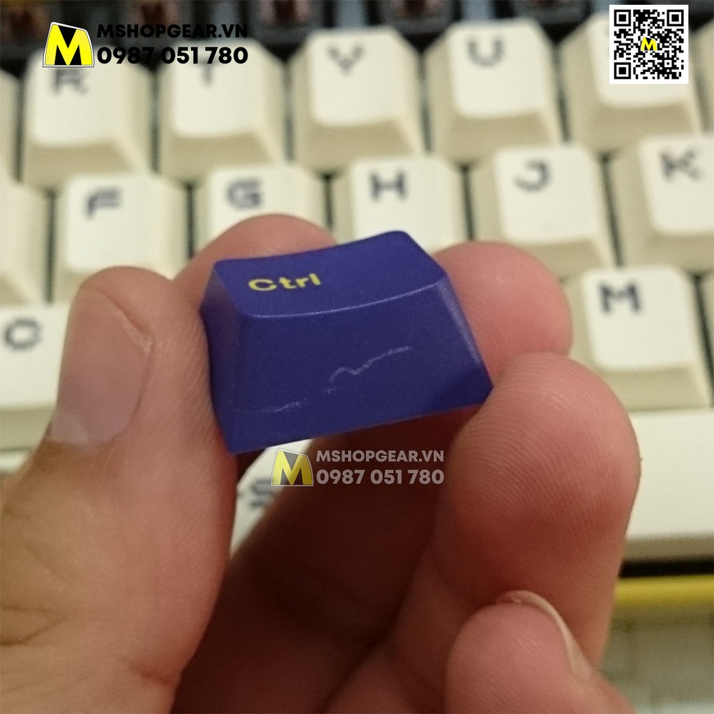 Keycap Parrot clone thick pbt doubleshot oem profile -  Còn 1 set bị xước nút ctrl 1.25u - Giảm giá