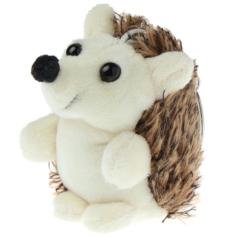 [superhomestore]1PCS Cute Plush Hedgehog 7CM Small Pendant Mini Soft Stuffed Animal Toy