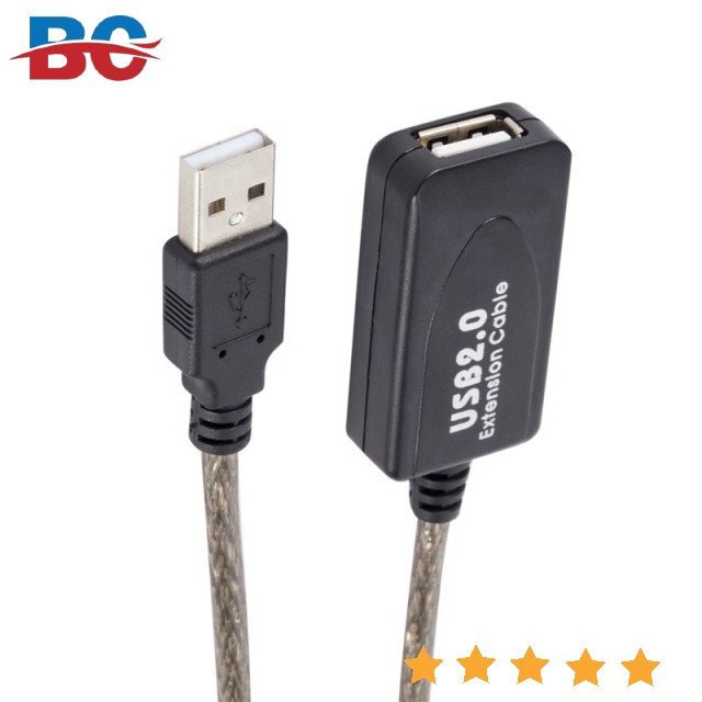 Cáp nối dài USB 10m giá rẻ CÓ CHÍP