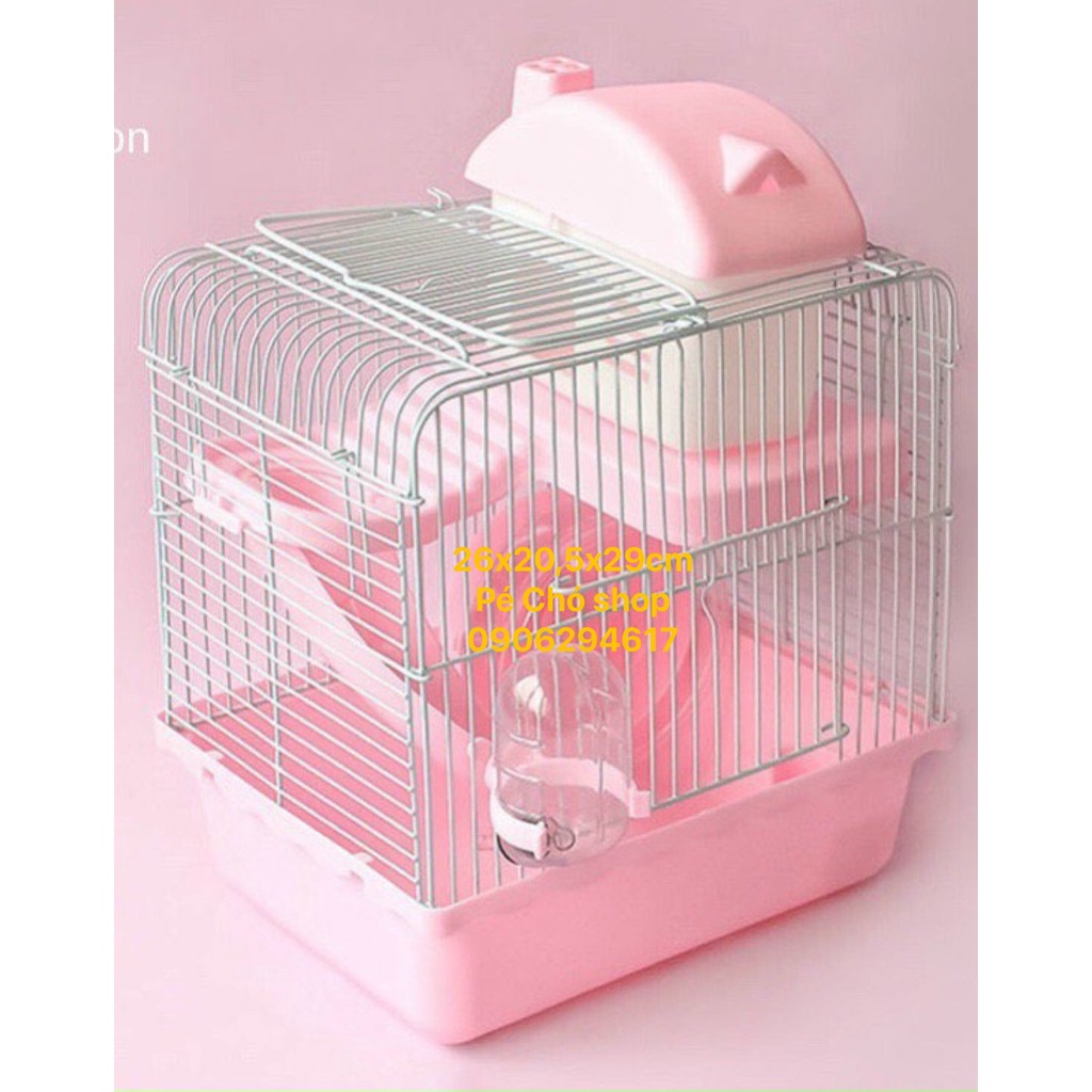 Lồng hamster Hoàng Tử Bé size LỚN d26-r20,5-c29cm