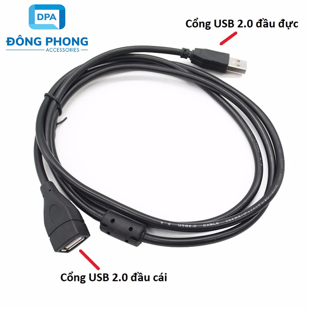 Cable USB Nối Dài Xịn