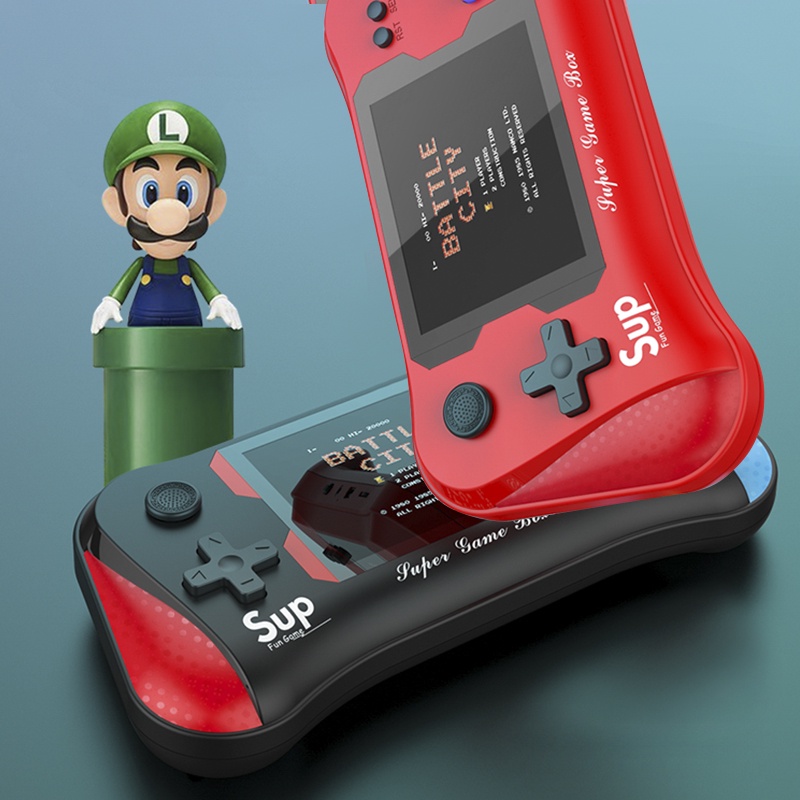 Máy Chơi Game Cầm Tay Blueow X7M Cổ Điển Mini 500 Trò Chơi Hỗ Trợ TV Và Hai Người Chơi Cho Trẻ Em