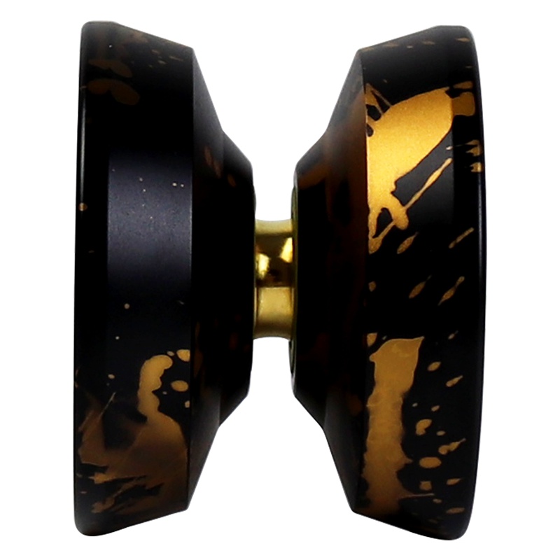 Đồ chơi yoyo bằng hợp kim màu đen/vàng X2 BLACK PEARL