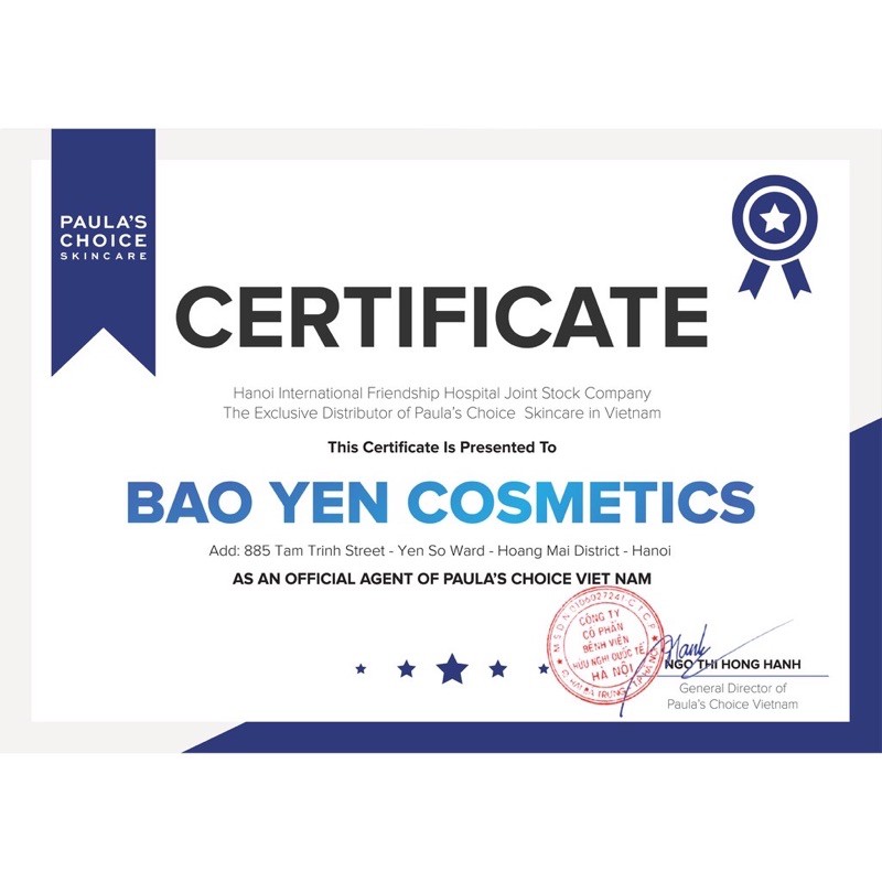 Tẩy dachết hoá học BHA 2% của paula’s  choice Skin Perfecting   chínhhãng full 118ml to mẫu mơi,date xa