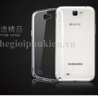 Ốp Silicon dẻo Samsung Galaxy Note 2/Note 3/Note 5/Note 8/ Note 9 (trong suốt)