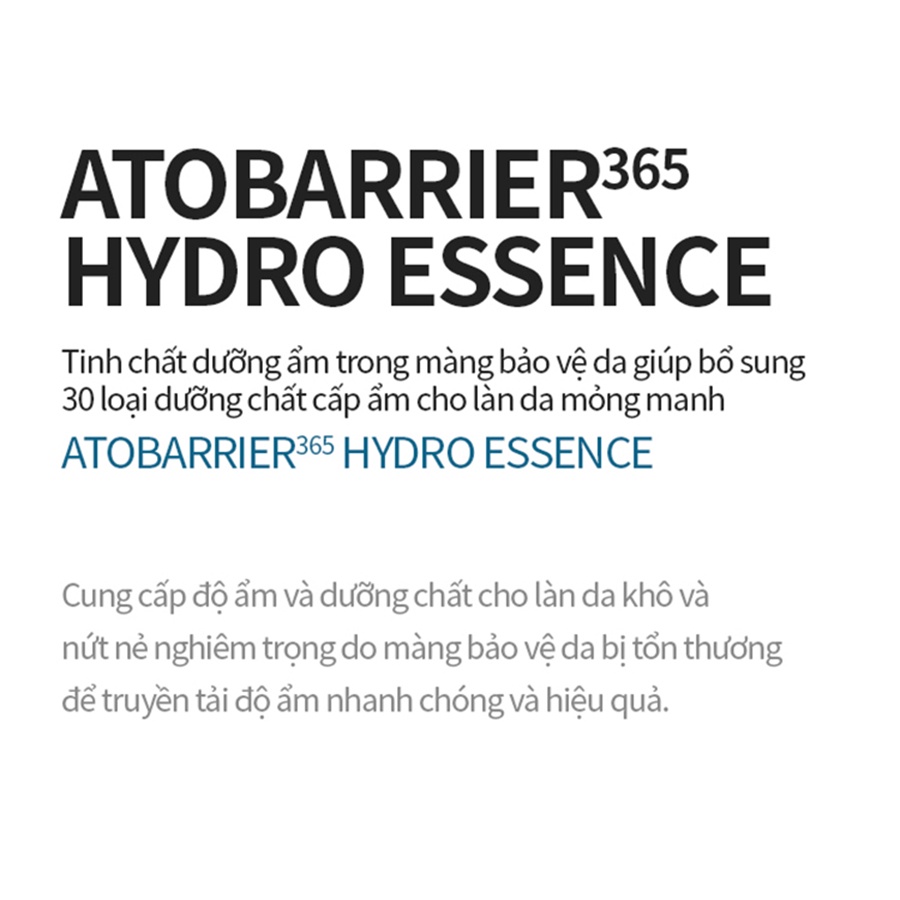 Tinh Chất Dưỡng Ẩm Phục Hồi Da Aestura Atobarrier365 Hydro Essence 150ml GomiMall
