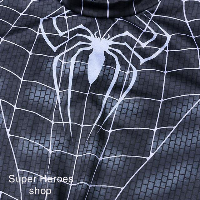 Đồ siêu nhân cho bé trai kèm mặt nạ siêu nhân nhện đen thiết kế chân thực nhất chỉ có tại HEROKIDS COSPLAY