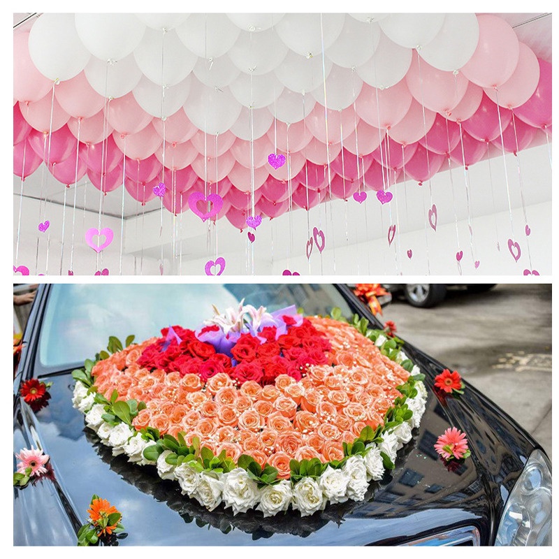 Cuộn Băng Dính Hai Mặt Bằng Acrylic Trong Suốt Dùng Trang Trí Bong Bóng