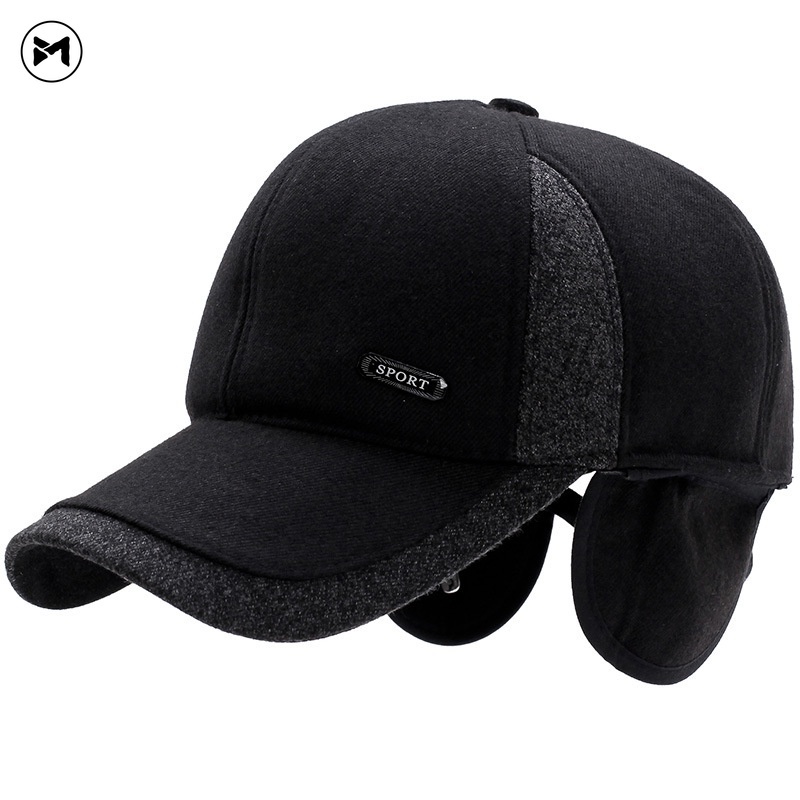 Mũ Lưỡi Trai Thể Thao Thời Trang Thu Đông Cho Nam Trung Niên