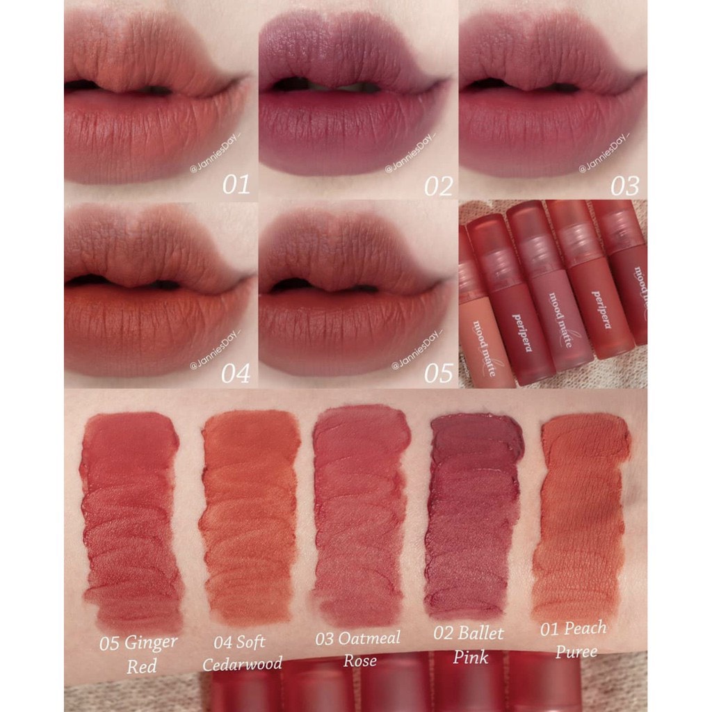 Son Kem Lì Ink Mood Matte Tint 4g