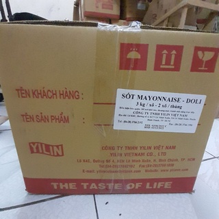 Sốt Mayonnaise  Yilin 3kg