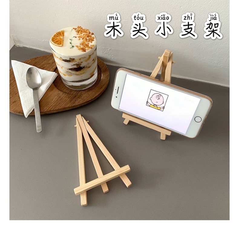 Giá Đỡ Điện Thoại Bằng Gỗ / Ipad / Máy Tính Bảng  - MIN STORE