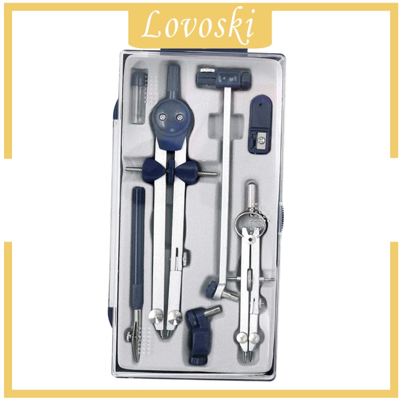 Bộ 7 La Bàn Vẽ Hình Tròn Tùy Chỉnh Tiện Dụng