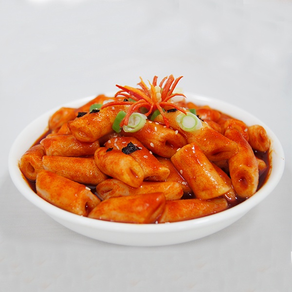 Bánh Gạo Tokbokki Vị Sốt Cay Và Sốt Ăn Liền Dạng Khay Green Foods 280g