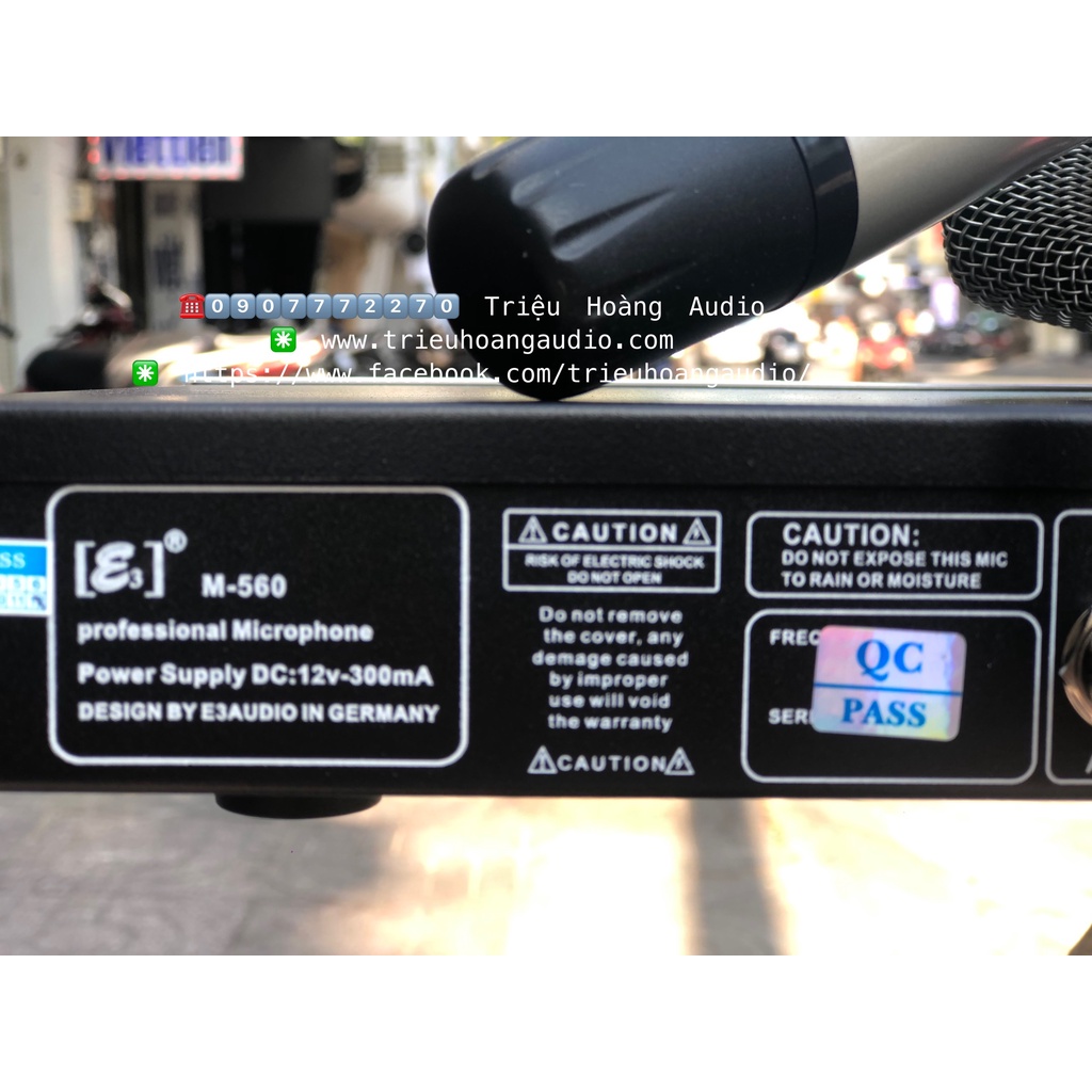 Micro Không Dây E3 Model M-560