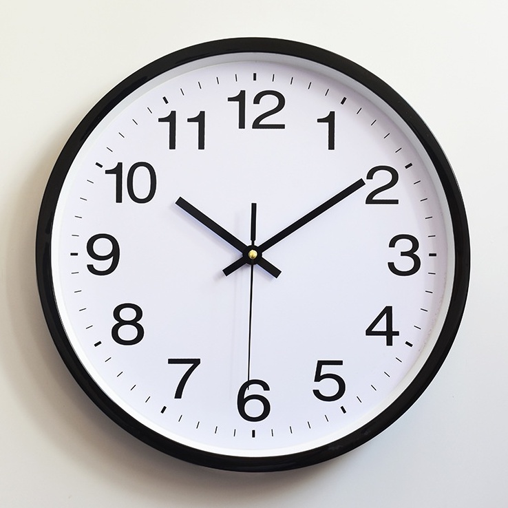 [SALE GIÁ HỦY DIỆT 35cm] Đồng hồ treo tường quartz cao cấp kim trôi [QUÀ TẶNG LÀ 1 MÓC TREO]