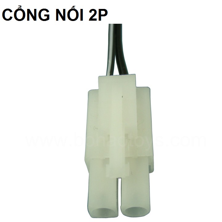 Dây sạc pin 9.6V dùng cho pin xe điều khiển từ xa cổng nối Jack 2P